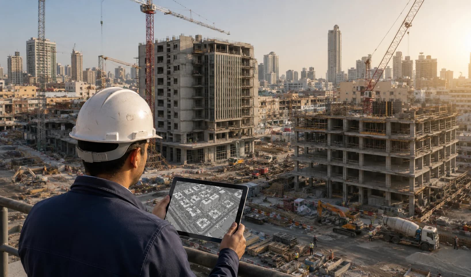تحديث سوق الإنشاءات