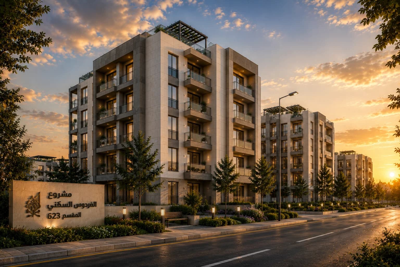 مشروع الفردوس السكني – المقسم 623